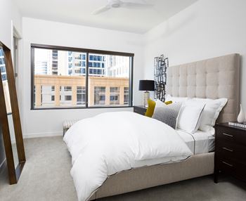 Luxurious carpet in bedrooms